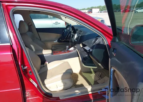 2007 Lexus Is 250 from USA, damaged, VIN JTHCK262075009076